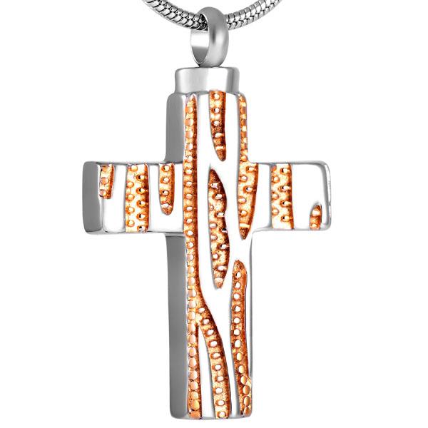 Pendant Necklaces IJD8434 Black/Golden Cross Cremation Necklace For Ashes Jewelry Keepsake Stainless Steel Memorial Urn Women&Men
Pendant Necklaces IJD8434 Black/Golden Cross Cremation Necklace For Ashes Jewelry Keepsake Stainless Steel Memorial Urn Women&Men