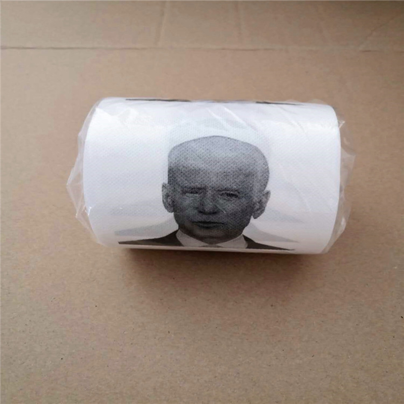 Novelty Joe Biden Toilet Paper Napkins Roll Funny Humour Gag Gifts Kitchen Bathroom Wood Pulp Tissue Printed Toilets Papers Napk
Novelty Joe Biden Toilet Paper Napkins Roll Funny Humour Gag Gifts Kitchen Bathroom Wood Pulp Tissue Printed Toilets Papers Napk
