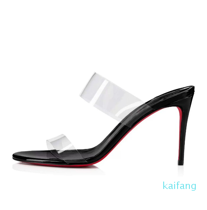 2023-Women Shoes Luxury Designer Brand Sandals Summer Sophisticated Patent Leather High Heel PVC Mules 100mm
2023-Women Shoes Luxury Designer Brand Sandals Summer Sophisticated Patent Leather High Heel PVC Mules 100mm