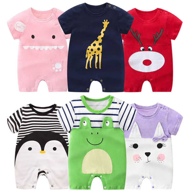 Summer Sale baby girl clothes rompers born boy short sleeve rompers 100% cotton Cartoon baby Jumpsuits girl clothing 210722, Pptu
Summer Sale baby girl clothes rompers born boy short sleeve rompers 100% cotton Cartoon baby Jumpsuits girl clothing 210722, Pptu