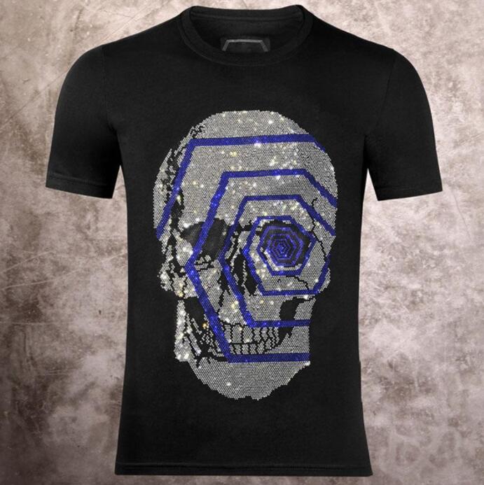 21ss mens Skull T-shirt Casual Basic Solid crystal print letter Punk tops Tee polo shirt Skateboard Shirts Fashion short sleeve Tees -3XL, 23
21ss mens Skull T-shirt Casual Basic Solid crystal print letter Punk tops Tee polo shirt Skateboard Shirts Fashion short sleeve Tees -3XL, 23