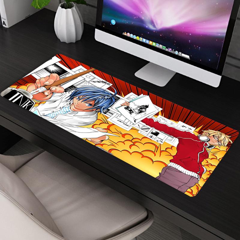 Mouse Pads & Wrist Rests Anime Pad Bakuman Gaming Accessories Almofada Teclado Colourful Desk Mats Mulit-size Waterproof For Accessory
Mouse Pads & Wrist Rests Anime Pad Bakuman Gaming Accessories Almofada Teclado Colourful Desk Mats Mulit-size Waterproof For Accessory