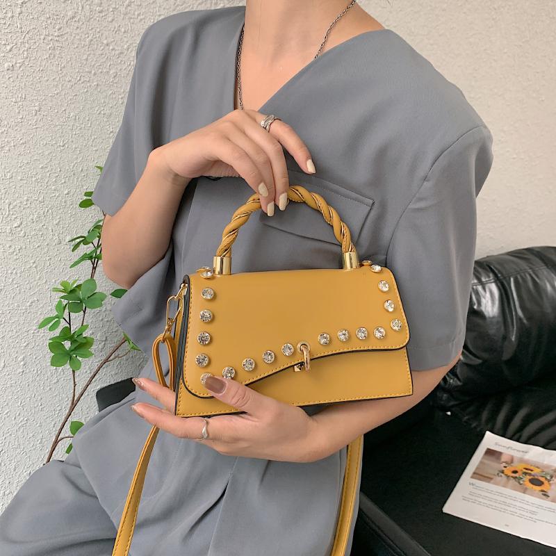 Evening Bags Rivet Women's Shoulder Bag Luxury Crossbody Designer Lock Handbags And Purses High Quality Flap Square Female Tote
Evening Bags Rivet Women's Shoulder Bag Luxury Crossbody Designer Lock Handbags And Purses High Quality Flap Square Female Tote