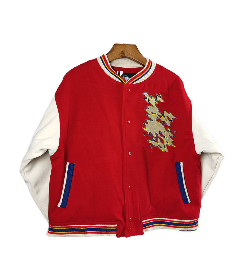 New luxury brand men's jacket fashion stitching embroidery baseball cotton uniform pilot jacket stand-up collar quilted couple suit#06, Green
New luxury brand men's jacket fashion stitching embroidery baseball cotton uniform pilot jacket stand-up collar quilted couple suit#06, Green