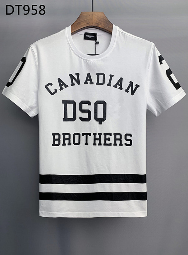DSQ ICON hot 22SS Summer Style Dsq Brand Men's T-shirt Cotton Casual O-neck Short Sleeve Elastic White Letter for D2 d949, Dt958
DSQ ICON hot 22SS Summer Style Dsq Brand Men's T-shirt Cotton Casual O-neck Short Sleeve Elastic White Letter for D2 d949, Dt958