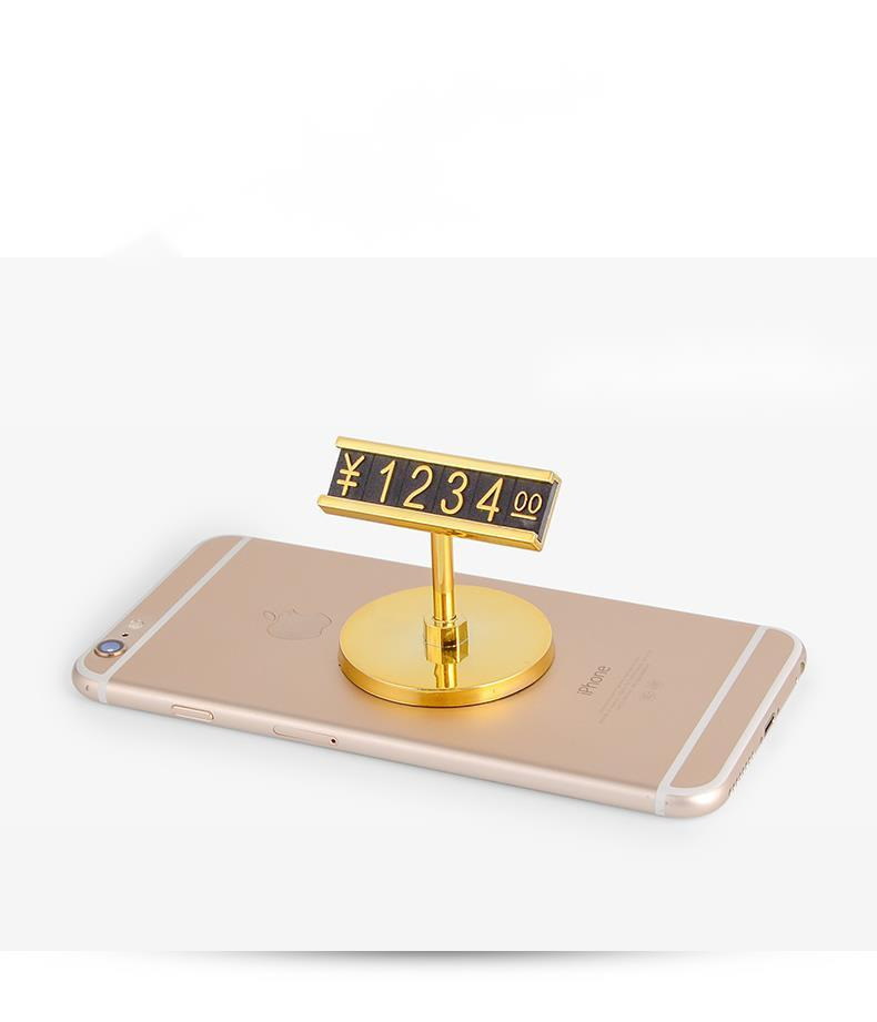 Jewelry Store Plastic Price Cube Numbers Jewellery Pricing Cubes Tag Plastic Bracket