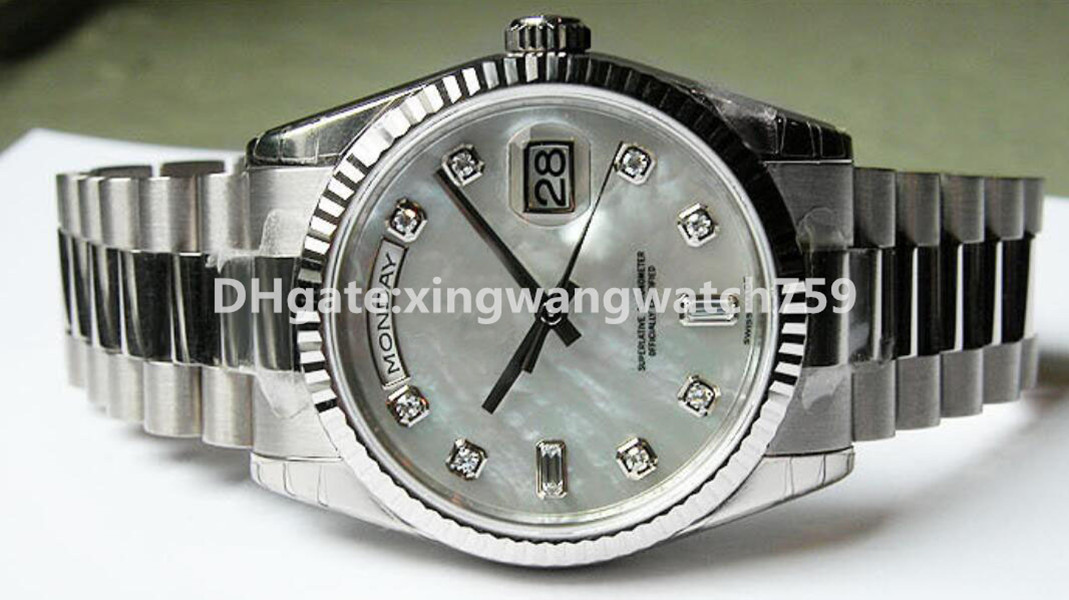 Luxury DJ NEW Factory 2813 Automatic movement President Model 118239 36mm Watch Dress Watch Men's WatchES, Box
Luxury DJ NEW Factory 2813 Automatic movement President Model 118239 36mm Watch Dress Watch Men's WatchES, Box