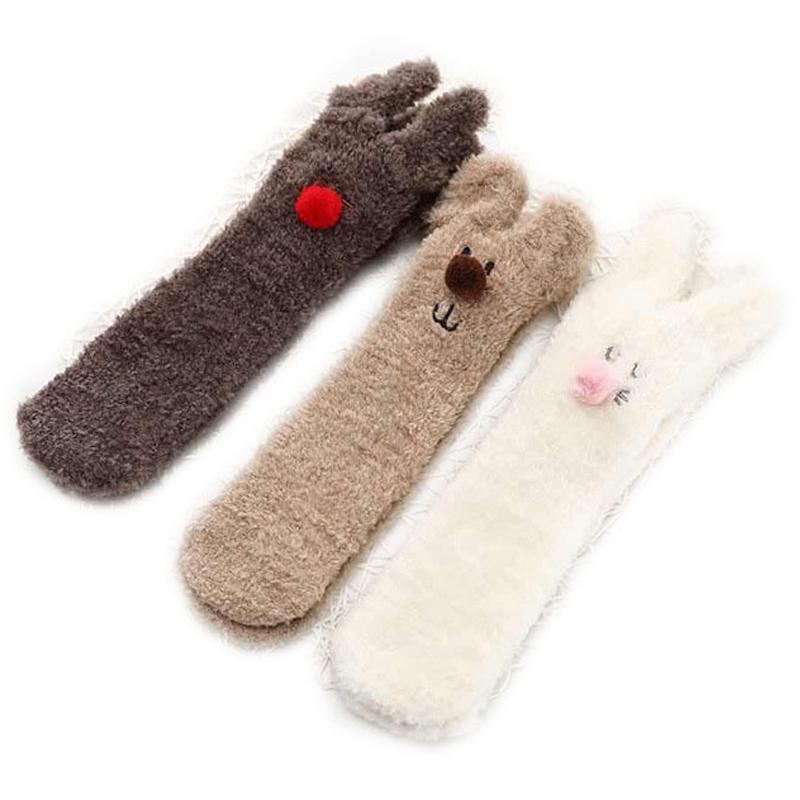 Slippers Fuzzy Socks Warm Plush Bedroom Non-slip Grip Kawaii Cute Funny Women's Floor Sock Women Winter Female Shoes Bear Elk, Brown
Slippers Fuzzy Socks Warm Plush Bedroom Non-slip Grip Kawaii Cute Funny Women's Floor Sock Women Winter Female Shoes Bear Elk, Brown