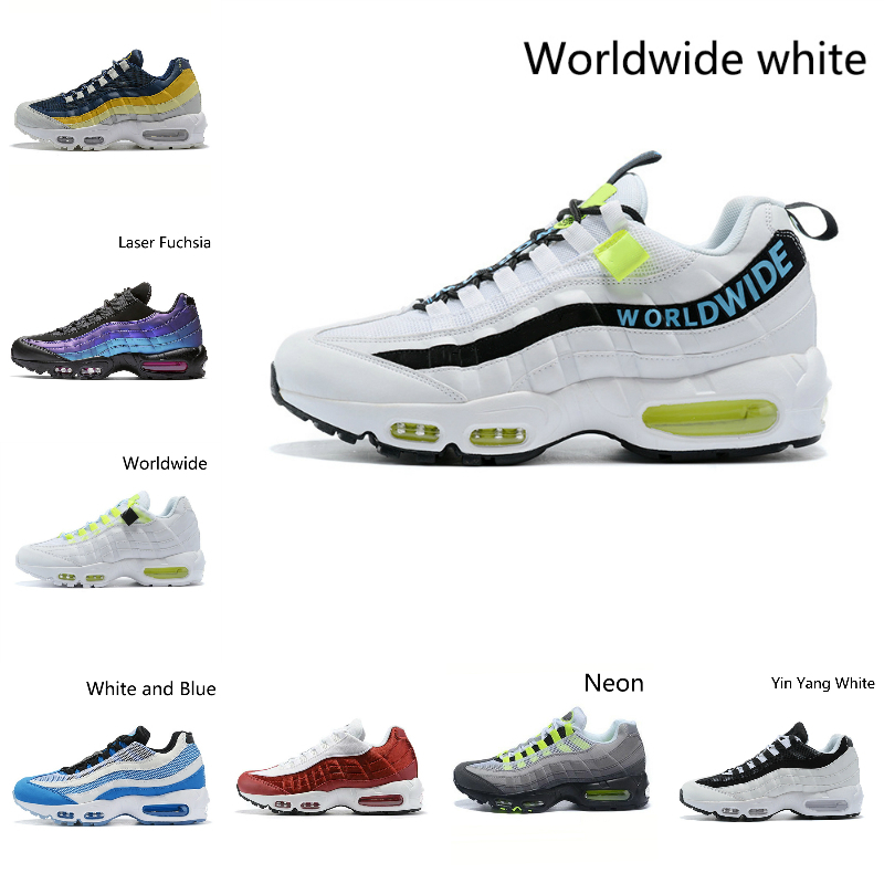 Top Quality 95 Running Shoes Yin Yang OG Airs Solar Triple Worldwide Seahawks Particle Grey Neon 95s Laser Fuchsia Red Men Women Sports Sneakers Trainers, P0027
Top Quality 95 Running Shoes Yin Yang OG Airs Solar Triple Worldwide Seahawks Particle Grey Neon 95s Laser Fuchsia Red Men Women Sports Sneakers Trainers, P0027