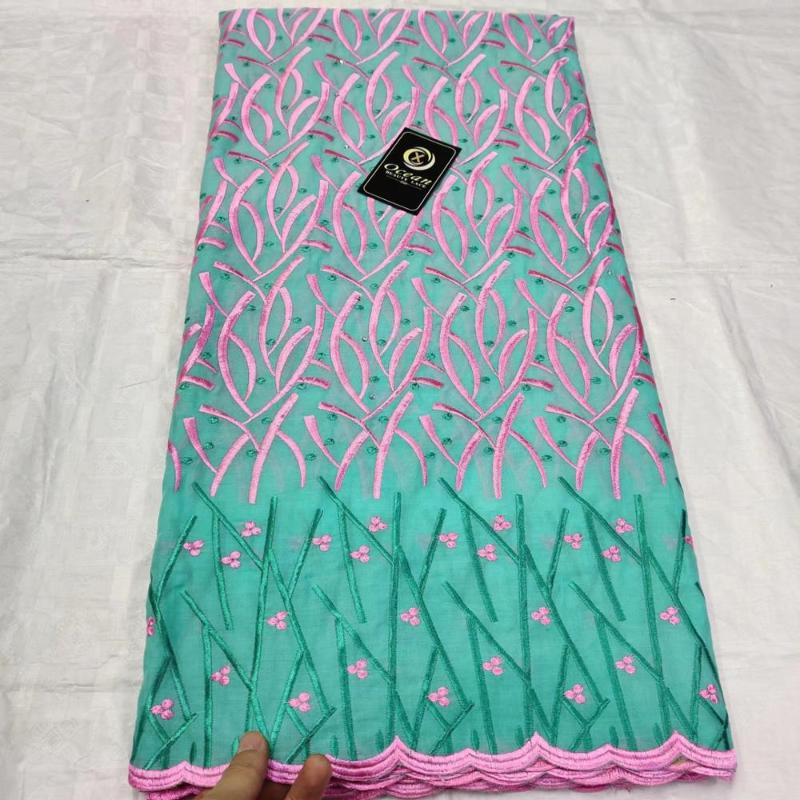 Ribbon (5yards/pc) Soft Swiss Cotton Lace Mint Green African Voile Fabric With Embroidery High Quality For Dress CLL099
Ribbon (5yards/pc) Soft Swiss Cotton Lace Mint Green African Voile Fabric With Embroidery High Quality For Dress CLL099
