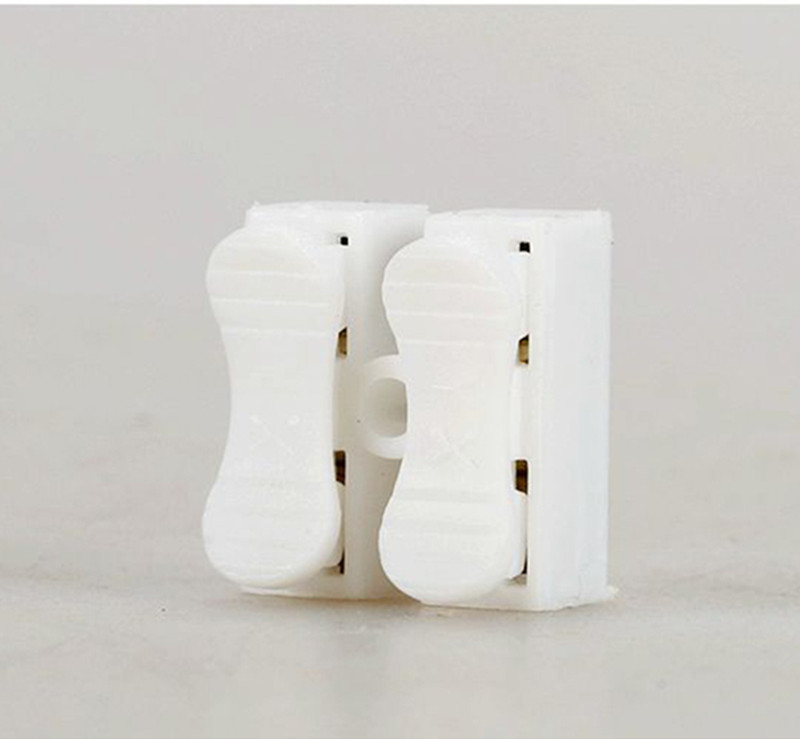 50Pcs CH-2 CH-3 Spring Wire Quick Connector Lighting Accessories 2P 3P Electrical Crimp Terminals Block Splice Cable Clamp Easy Fit Led Strip free shi