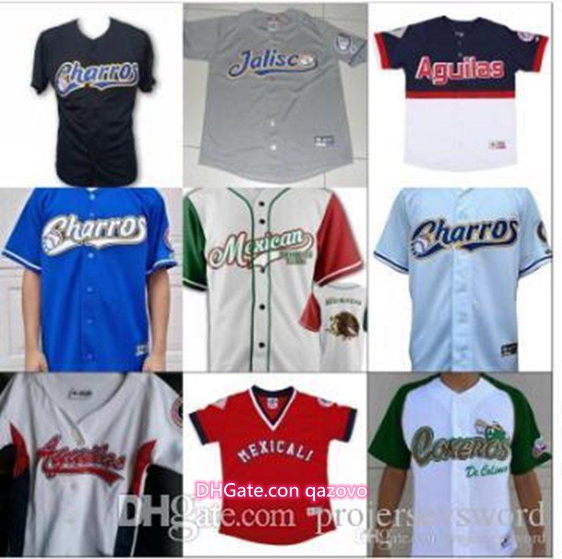 Mexicali Charros de Jalisco Quakes Jerseys Aguacateros de Michoacan Tomateros Culiacan Jersey 100% Stitched Custom Baseball Jerseys, Blue;black
Mexicali Charros de Jalisco Quakes Jerseys Aguacateros de Michoacan Tomateros Culiacan Jersey 100% Stitched Custom Baseball Jerseys, Blue;black