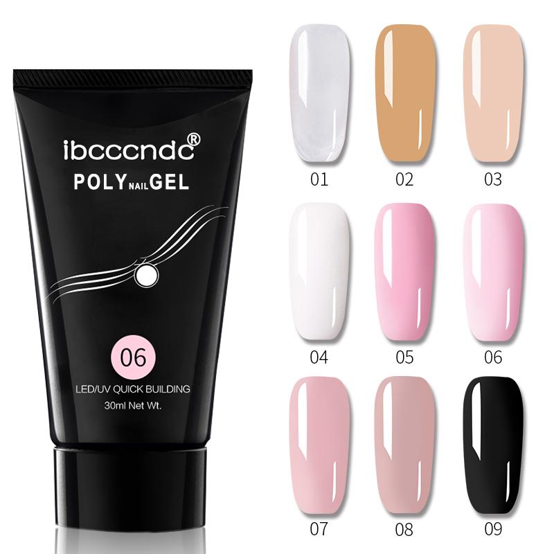 Nail Gel 30ml Crystal Extend UV Extension Builder Led Polygels Art Lacquer Jelly Acrylic Poly 01, 06
Nail Gel 30ml Crystal Extend UV Extension Builder Led Polygels Art Lacquer Jelly Acrylic Poly 01, 06