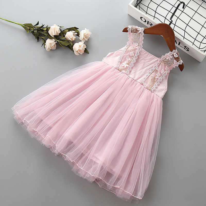 2-7 year High quality girl dress summer bow flower Embroidery kid children clothing party formal princess 210615, White
2-7 year High quality girl dress summer bow flower Embroidery kid children clothing party formal princess 210615, White