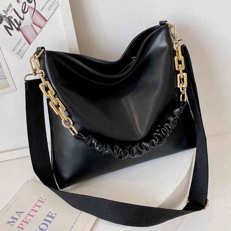 Luxury Handbag Designer Chain Top-handle Bags Vintage Women Soft Leather Shoulder Tote Bag Large Black Crossbody Sac, Yellow
Luxury Handbag Designer Chain Top-handle Bags Vintage Women Soft Leather Shoulder Tote Bag Large Black Crossbody Sac, Yellow