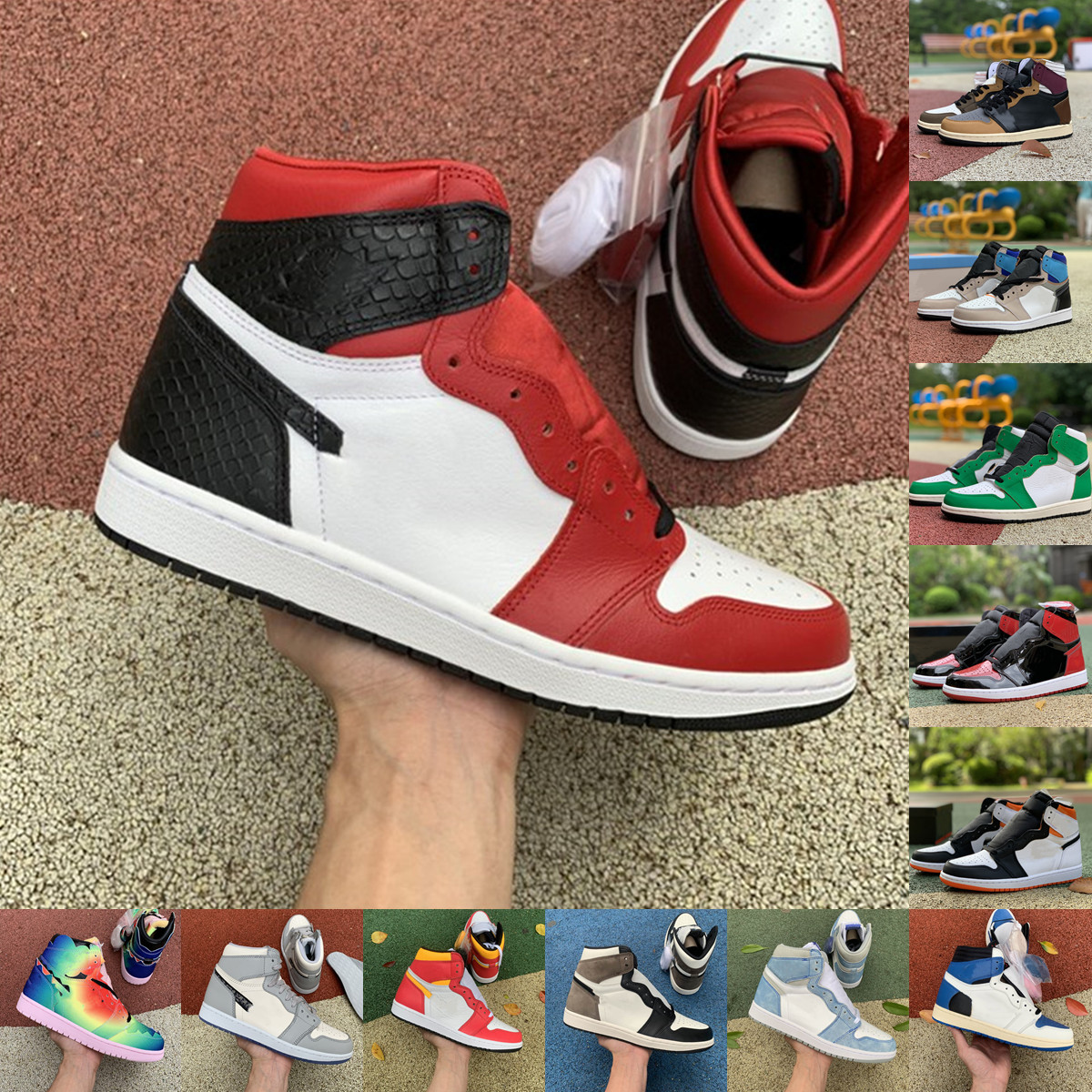 Dark Mocha 1 1s men women basketball shoes Lucky Green Fragment University Blue Hyper Royal JORDÁN J Balvin designer Satin Snake Chicago sneakers
Dark Mocha 1 1s men women basketball shoes Lucky Green Fragment University Blue Hyper Royal JORDÁN J Balvin designer Satin Snake Chicago sneakers