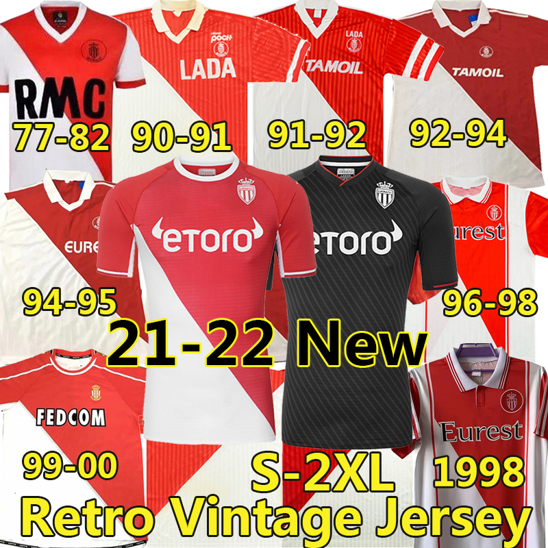 82 90 91 92 94 95 96 97 Retro Version Soccer Jerseys 21/2/23 Monaco Collector's Tuybens 1998-2000 Dalger Vintage AS BEN YEDDER JOVETIC GOLOVIN Flocage JORGE Football Shirt, Monage 21-22 away
82 90 91 92 94 95 96 97 Retro Version Soccer Jerseys 21/2/23 Monaco Collector's Tuybens 1998-2000 Dalger Vintage AS BEN YEDDER JOVETIC GOLOVIN Flocage JORGE Football Shirt, Monage 21-22 away
