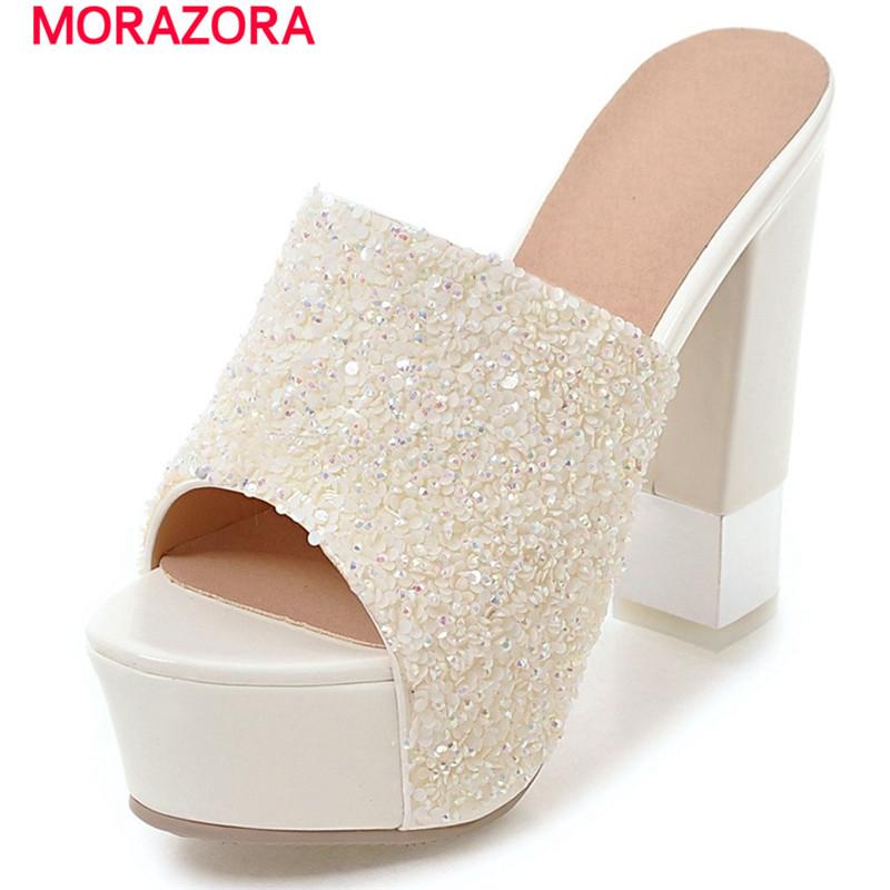 Square Heels Shoes In Summer Non-slip Solid Two Colors Sandals Women Platform Fashion Big Size 34-43, Black
Square Heels Shoes In Summer Non-slip Solid Two Colors Sandals Women Platform Fashion Big Size 34-43, Black