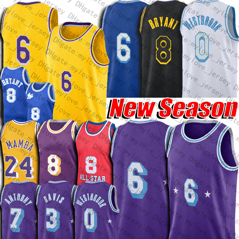 LBJ 6 James Black Mamba Basketball Jersey Carmelo 7 Anthony 3 Davis Russell 0 Westbrook Jerseys 75th Anniversary City Uniform zxcb65
LBJ 6 James Black Mamba Basketball Jersey Carmelo 7 Anthony 3 Davis Russell 0 Westbrook Jerseys 75th Anniversary City Uniform zxcb65