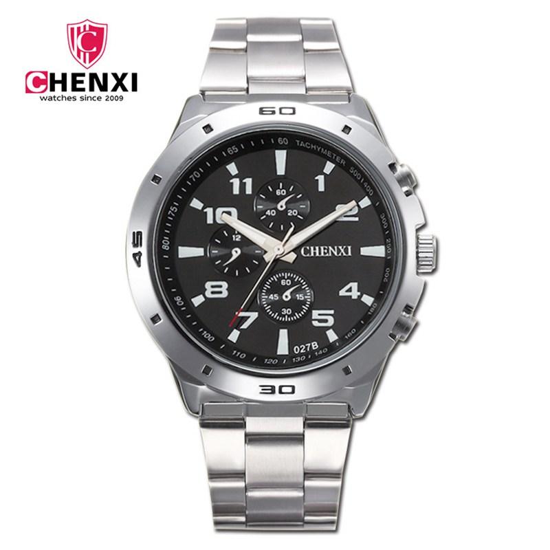 Wristwatches Unique Silver Stainless Steel Watch Men Life Waterproof Quartz Wristwatch Daily Sports Trip Wearing Economical Practical Gifts, Cx0516-black
Wristwatches Unique Silver Stainless Steel Watch Men Life Waterproof Quartz Wristwatch Daily Sports Trip Wearing Economical Practical Gifts, Cx0516-black