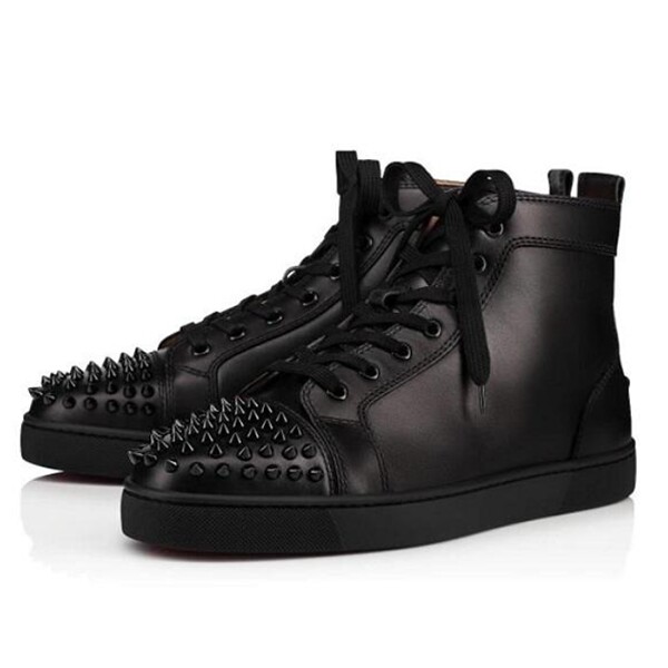 2021 Men Women Casual Shoes Designer Red Bottom Studded Spikes Fashion Insider Sneakers Black White Leather High Boots size35-46 kj002
2021 Men Women Casual Shoes Designer Red Bottom Studded Spikes Fashion Insider Sneakers Black White Leather High Boots size35-46 kj002