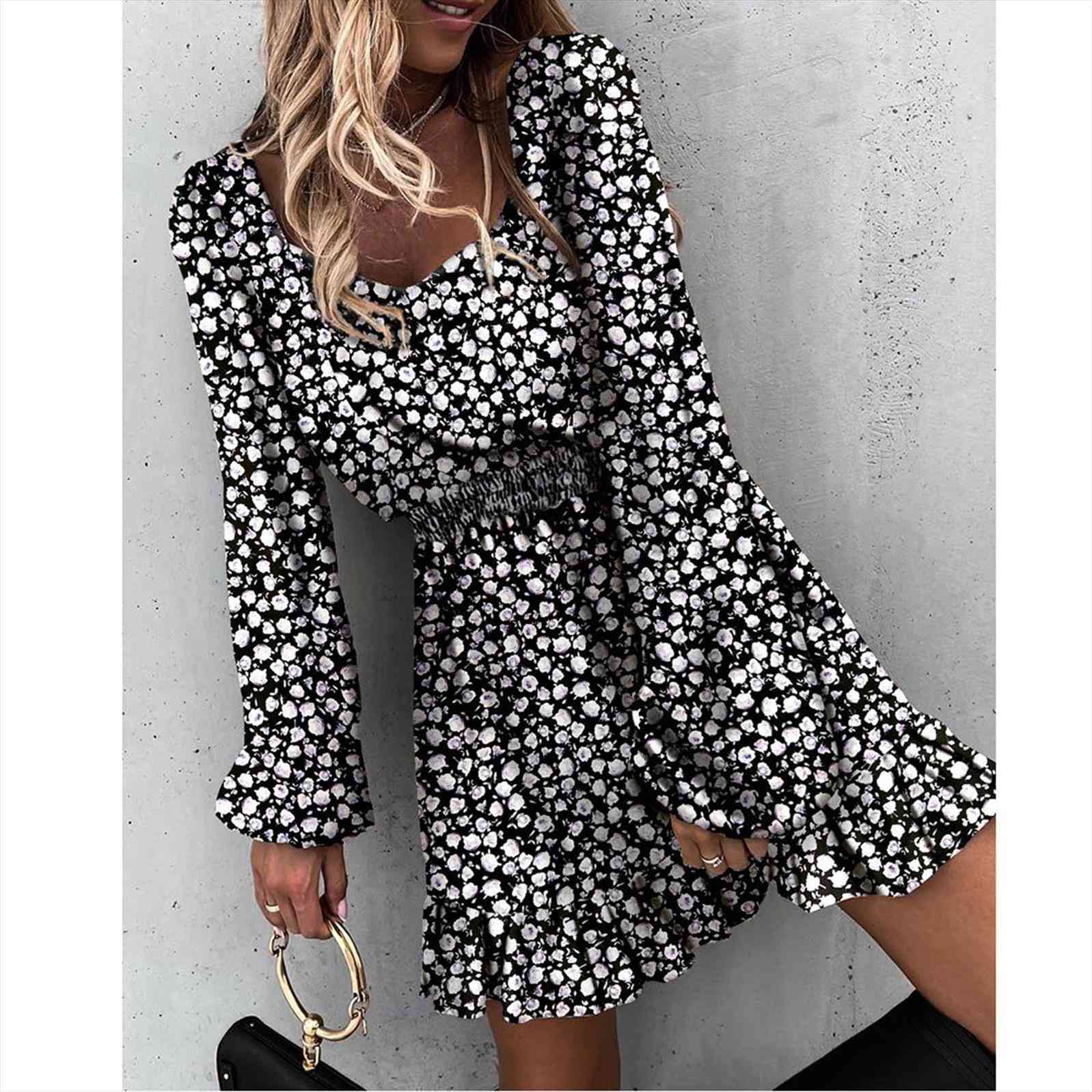 40 bohemian chiffon ruffle women dresses summer casual vintage evening party long sleeve mini, Black;gray
40 bohemian chiffon ruffle women dresses summer casual vintage evening party long sleeve mini, Black;gray