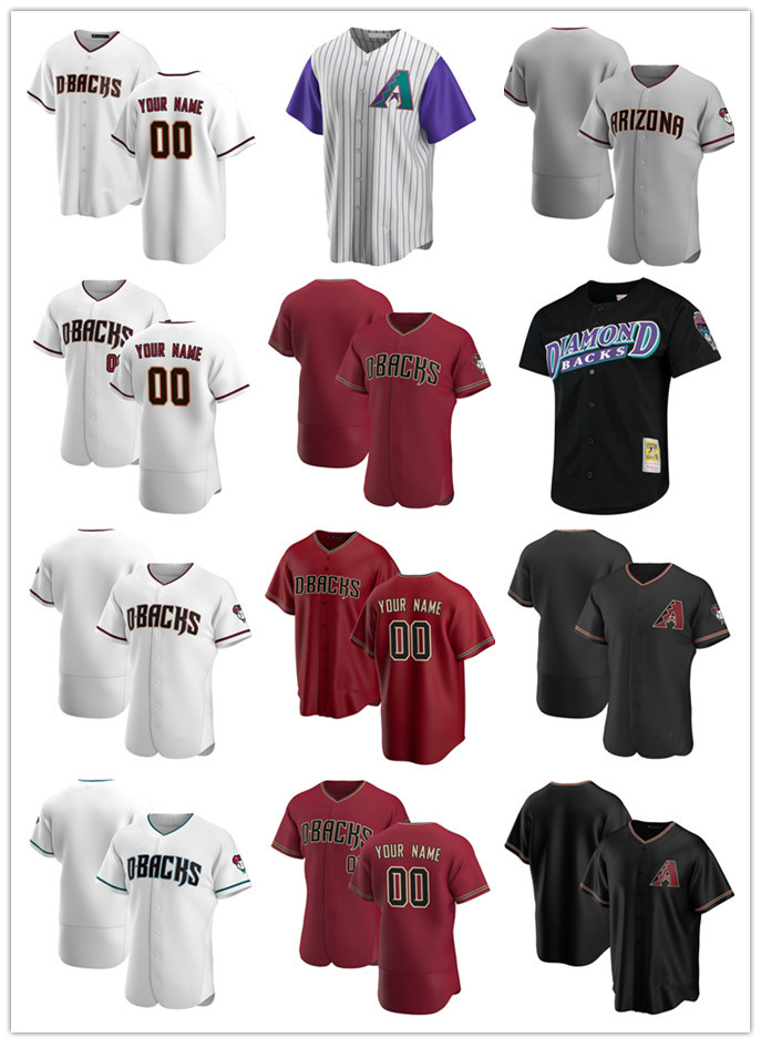 Custom Jersey Mens women Youth Arizona Diamondbacks your any name number Authentic Baseball Jerseys white red black, Blue;black 
Custom Jersey Mens women Youth Arizona Diamondbacks your any name number Authentic Baseball Jerseys white red black, Blue;black