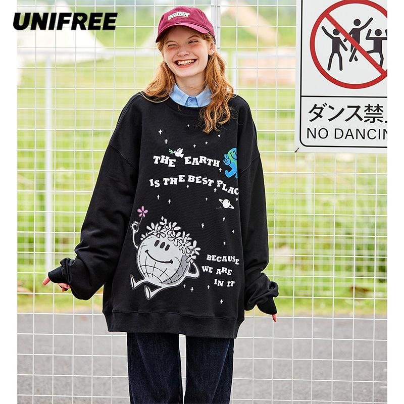 Men's Hoodies & Sweatshirts UNIFREE High Streetwear Japan Anime Kawaii Printed Harajuku Women Oversized Autumn Winter, Black
Men's Hoodies & Sweatshirts UNIFREE High Streetwear Japan Anime Kawaii Printed Harajuku Women Oversized Autumn Winter, Black