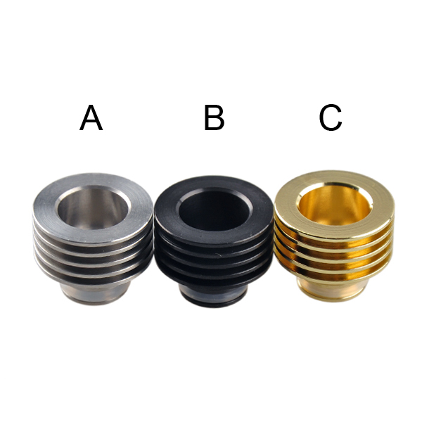 510 Drip Tip Heat Sink Adaptor In plastic bag Fit 510Thread Sub ohm Tank RDA RBA RTA Atomizers Protection Ring Adapter Mouthpiece
510 Drip Tip Heat Sink Adaptor In plastic bag Fit 510Thread Sub ohm Tank RDA RBA RTA Atomizers Protection Ring Adapter Mouthpiece