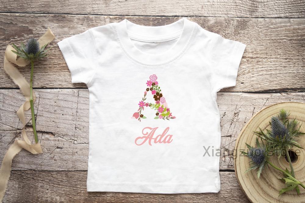 Men's T-Shirts Personalised Floral Letter Baby Kids T-Shirt Or Childrens Gift Cute Birthday With Name On Cotton Clothes, Men-black
Men's T-Shirts Personalised Floral Letter Baby Kids T-Shirt Or Childrens Gift Cute Birthday With Name On Cotton Clothes, Men-black