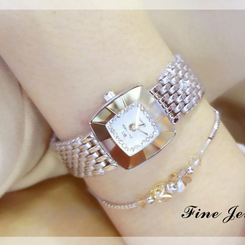 Wristwatches 2021 Lady Crystal Watch Women Dress Fashion Gold Quartz Watches Female Stainless Steel Clock, Cwh0802
Wristwatches 2021 Lady Crystal Watch Women Dress Fashion Gold Quartz Watches Female Stainless Steel Clock, Cwh0802