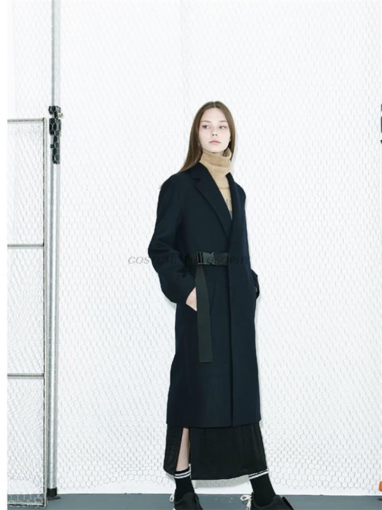 Men' Trench Coats Autumn And Winter Lapel Solid Color Pocket Hidden Buckle Belt Design Woolen Overcoat Slim Coat, Black
Men' Trench Coats Autumn And Winter Lapel Solid Color Pocket Hidden Buckle Belt Design Woolen Overcoat Slim Coat, Black