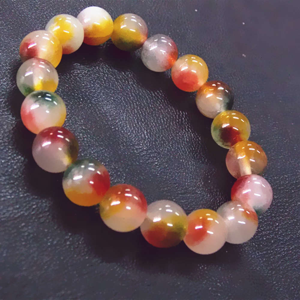 Hand catenary Chalcedony agate two multi color 10mm men's and women's chalcedony bracelet crystal, Black
Hand catenary Chalcedony agate two multi color 10mm men's and women's chalcedony bracelet crystal, Black