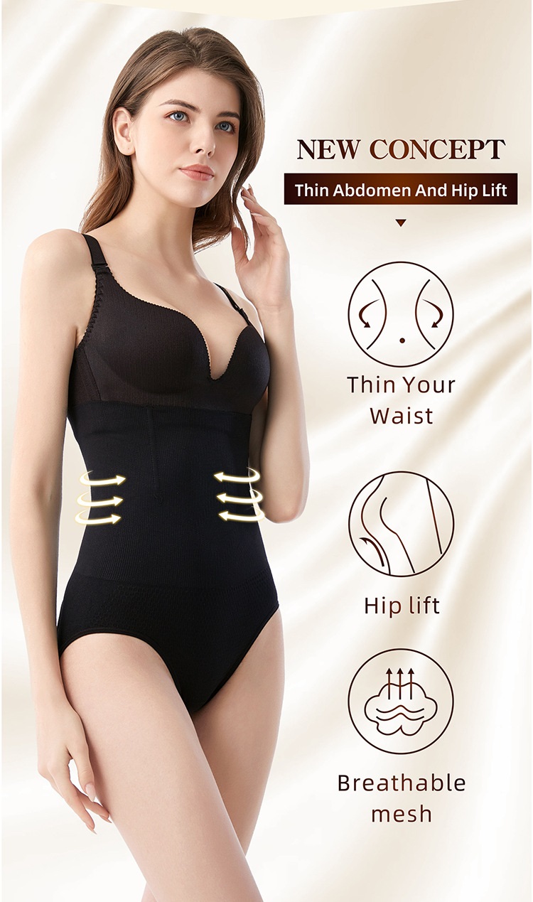 Premium Slimming Waist Trimmer Cincher Hollow Hip Lift Pants Underwear Elastic and Breathable Body Shaper Sexy Butt Lifting For Women Beauty Shapewear
