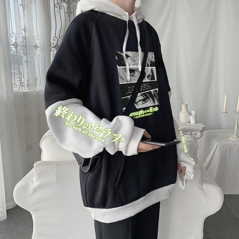 Men's Hoodies & Sweatshirts Seraph Of The End Anime Owari No Cool Guren Ichinose Mikaela Hyakuya Eyes Manga Harajuku Men Winter, Black
Men's Hoodies & Sweatshirts Seraph Of The End Anime Owari No Cool Guren Ichinose Mikaela Hyakuya Eyes Manga Harajuku Men Winter, Black