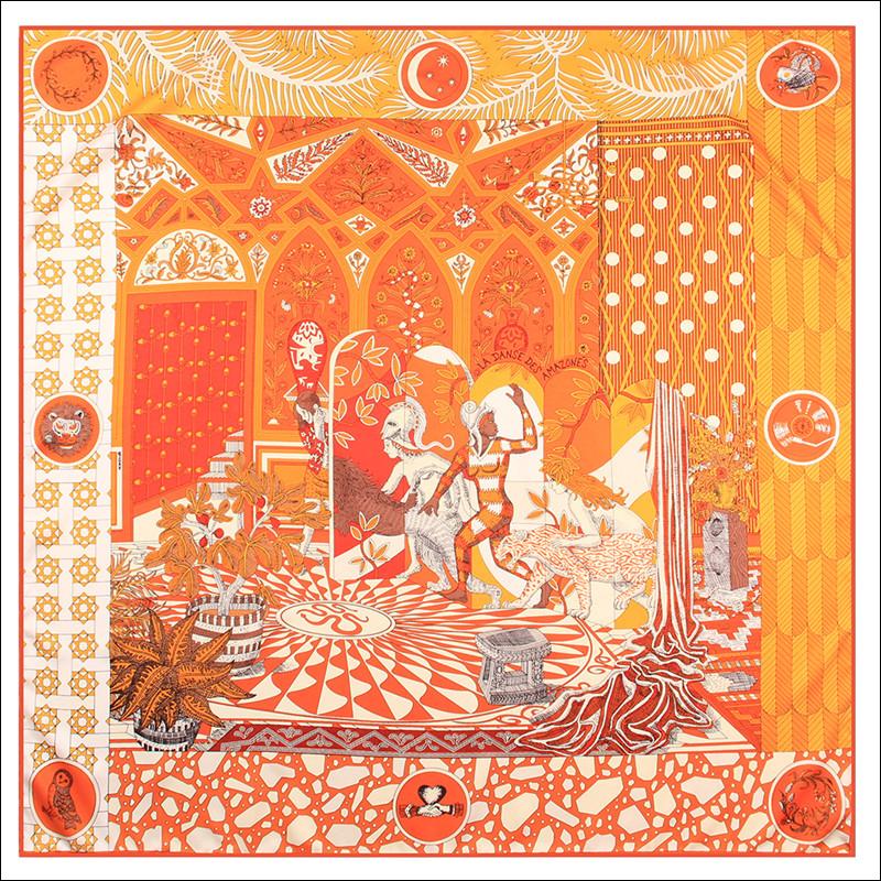 Scarves Vintage Neck Scarfs Designer Silk Scarf 90*90cm Square Twill Hand Rolled Edges Foulard En Soie
Scarves Vintage Neck Scarfs Designer Silk Scarf 90*90cm Square Twill Hand Rolled Edges Foulard En Soie