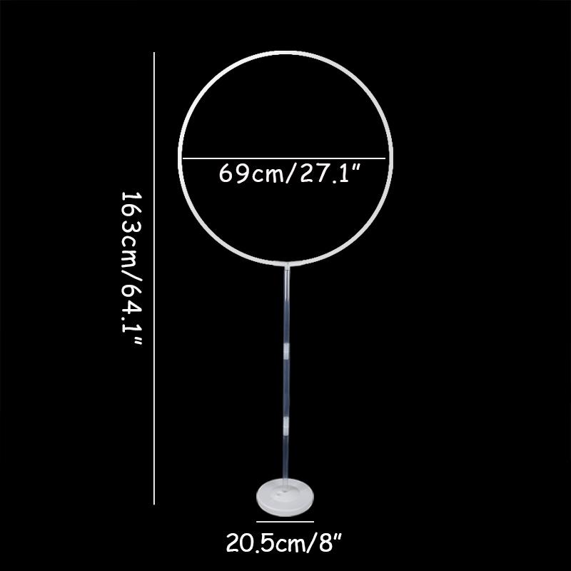 Party Decoration Balloon Arch Balloons Ring Stand For Baby Shower Wedding Round Hoop Holder Birthday Baloon Ballon