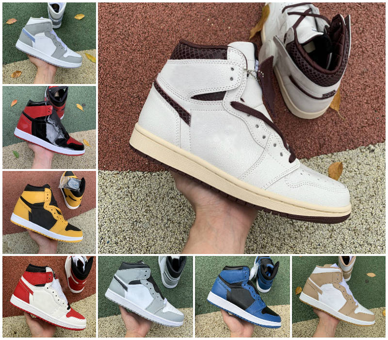 Jumpman 1 1s High Mens Basketball Shoes A Ma Maniere Hyper Royal Dark Mocha Marina Blue Kentucky Tan Gum Seafoam Bred Banned Twist men women trainers Designer Sneakers, Bubble package bag
Jumpman 1 1s High Mens Basketball Shoes A Ma Maniere Hyper Royal Dark Mocha Marina Blue Kentucky Tan Gum Seafoam Bred Banned Twist men women trainers Designer Sneakers, Bubble package bag