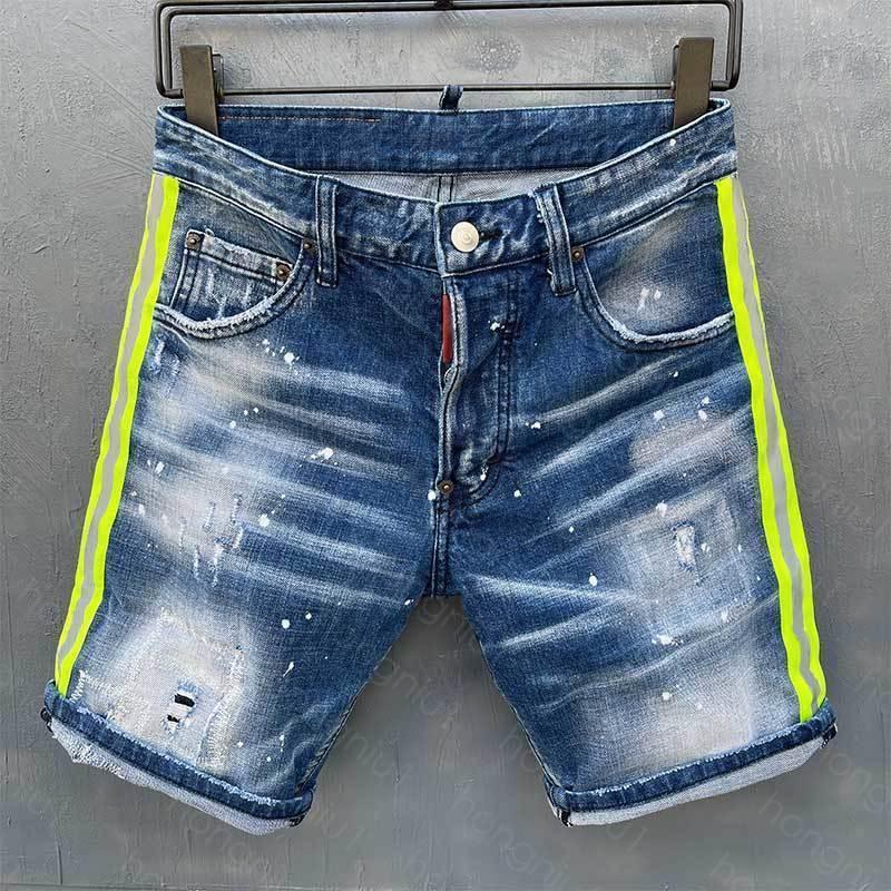 21SS Januarysnow Designer Mens Ripped Jeans Brand Clothing Bermuda Cotton Short Breathable Denim Shorts Male Fashion, Blue
21SS Januarysnow Designer Mens Ripped Jeans Brand Clothing Bermuda Cotton Short Breathable Denim Shorts Male Fashion, Blue
