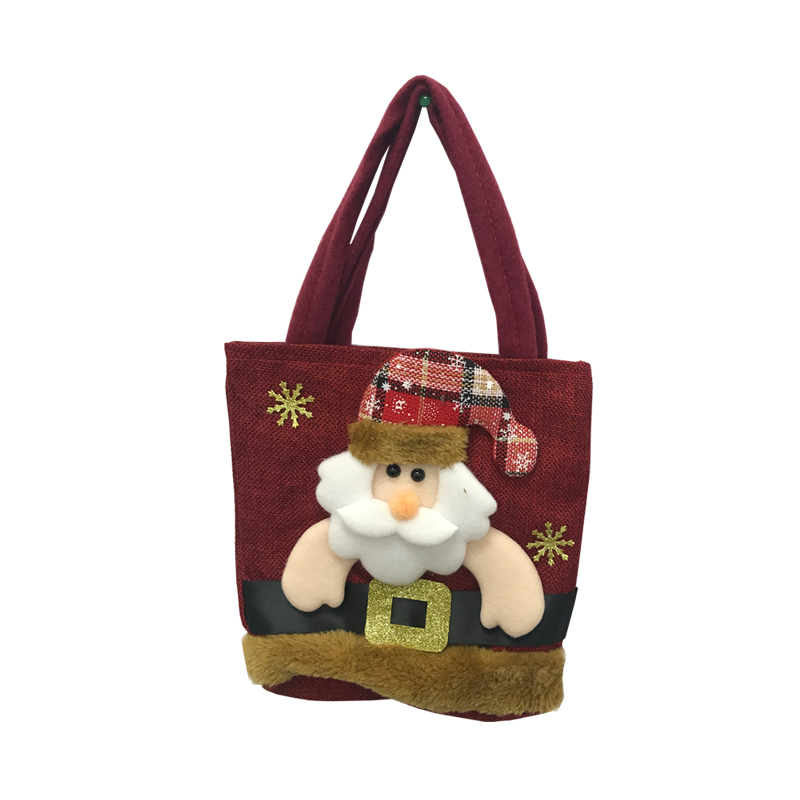 candy bag gift old man snowman deer bear Christmas Decorations Free shipping