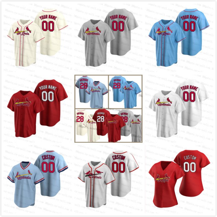 Any Name 28 Nolan Arenado Jerseys St. Louis Cardinal 4 Yadier Molina Paul Goldschmidt Ozzie Smith Paul DeJong Custom Jerseys Size S-6XL, Cool base custom(hongq)
Any Name 28 Nolan Arenado Jerseys St. Louis Cardinal 4 Yadier Molina Paul Goldschmidt Ozzie Smith Paul DeJong Custom Jerseys Size S-6XL, Cool base custom(hongq)