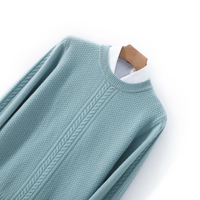 Men's Sweaters Autumn And Winter Knitted Pullover Sweater 100% Pure Wool Round Neck Cashmere Thick Warm Loose Bottoming Shirt, White;black
Men's Sweaters Autumn And Winter Knitted Pullover Sweater 100% Pure Wool Round Neck Cashmere Thick Warm Loose Bottoming Shirt, White;black
