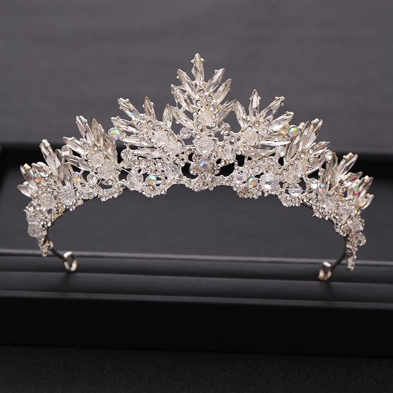 Hair Clips & Barrettes Silver Color Rhinestone Crystal Queen Bridal Crown Prom Party Baroque Wedding Tiara Headpiece Women Head Jewelry Orna, Golden;silver
Hair Clips & Barrettes Silver Color Rhinestone Crystal Queen Bridal Crown Prom Party Baroque Wedding Tiara Headpiece Women Head Jewelry Orna, Golden;silver