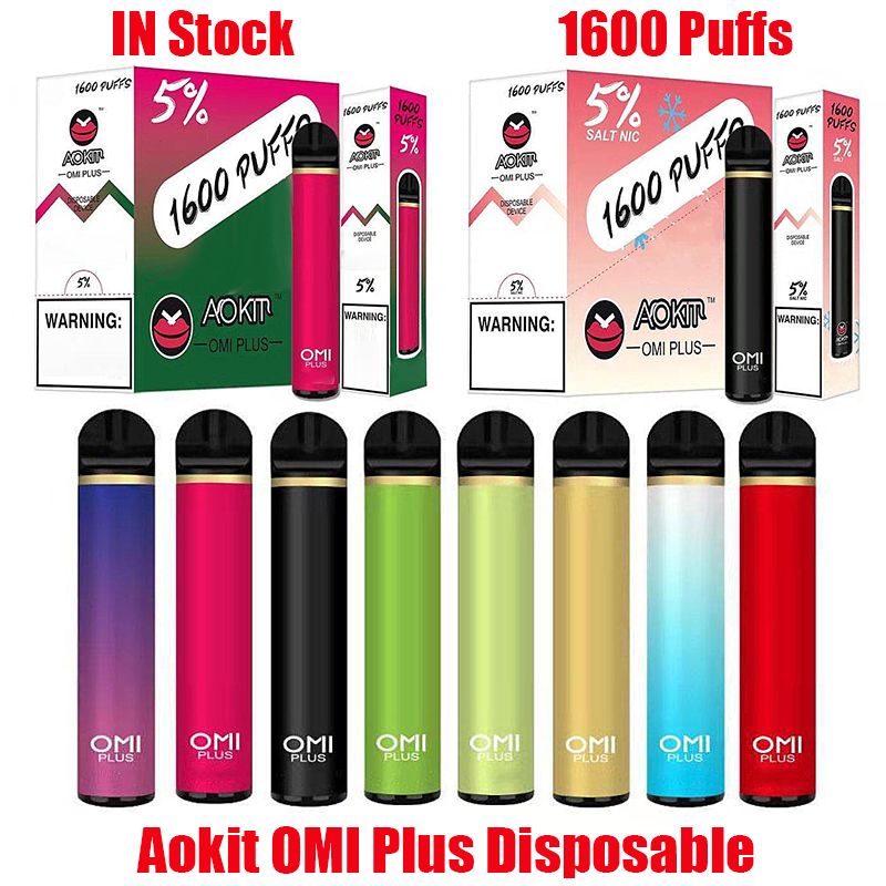 Original Aokit OMI Plus Disposable Device Kit E-cigarettes 1600 Puffs 800mAh Battery 5.3ml Prefilled Cartridge Pod Vape Stick Pen Vs Air Bar Max Lux 100% Authentic
Original Aokit OMI Plus Disposable Device Kit E-cigarettes 1600 Puffs 800mAh Battery 5.3ml Prefilled Cartridge Pod Vape Stick Pen Vs Air Bar Max Lux 100% Authentic