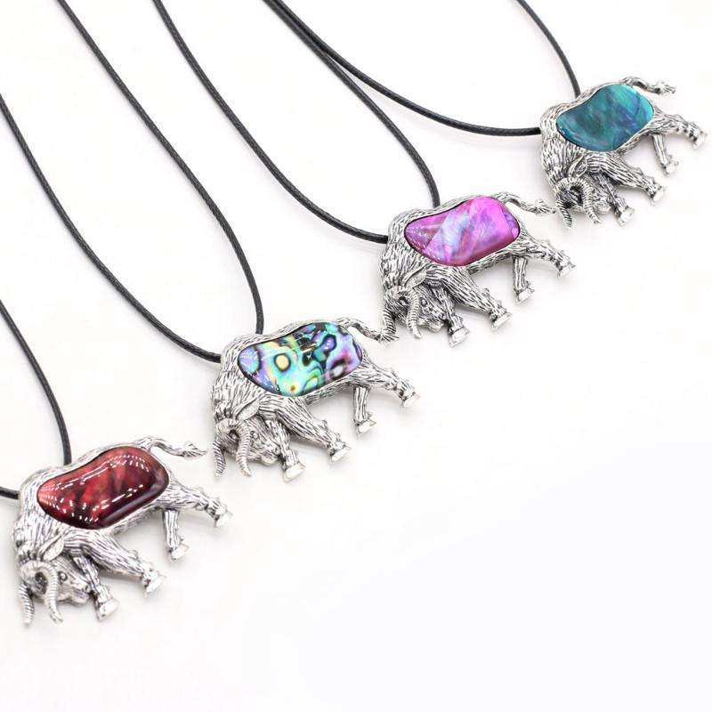 Pendant Necklaces Wholesale6PCS Natural Alloy Shell Animal Cow Shape High Quality Necklace DIY Fashion Charm Jewelry Making Gift
Pendant Necklaces Wholesale6PCS Natural Alloy Shell Animal Cow Shape High Quality Necklace DIY Fashion Charm Jewelry Making Gift