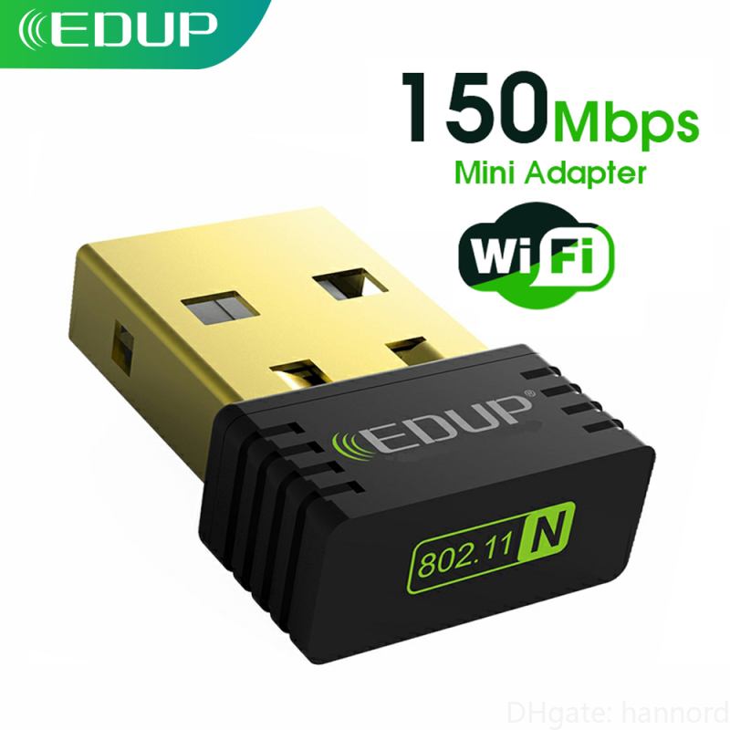 EDUP Mini USB WiFi Adapter 150Mbps 2.4G 802.11a/g/n Wireless USB Ethernet WiFi Network Card Wi-fi Receiver For Desktop Laptop PC
EDUP Mini USB WiFi Adapter 150Mbps 2.4G 802.11a/g/n Wireless USB Ethernet WiFi Network Card Wi-fi Receiver For Desktop Laptop PC