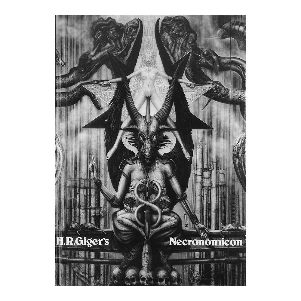 HR Giger Necronomicon Painting Poster Print Home Decor Framed Or Unframed Photopaper Material