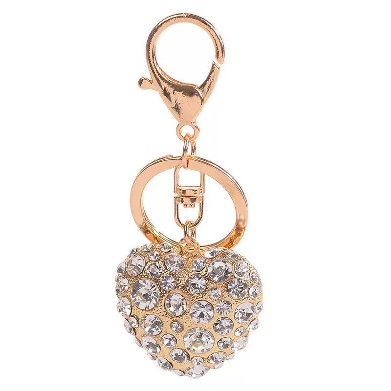 Keychains Fashion Exquisite Crystal Love Key Chains Creative Couple Keychain Car Ring Female Bag Pendant Accessories Charm Jewelry
Keychains Fashion Exquisite Crystal Love Key Chains Creative Couple Keychain Car Ring Female Bag Pendant Accessories Charm Jewelry