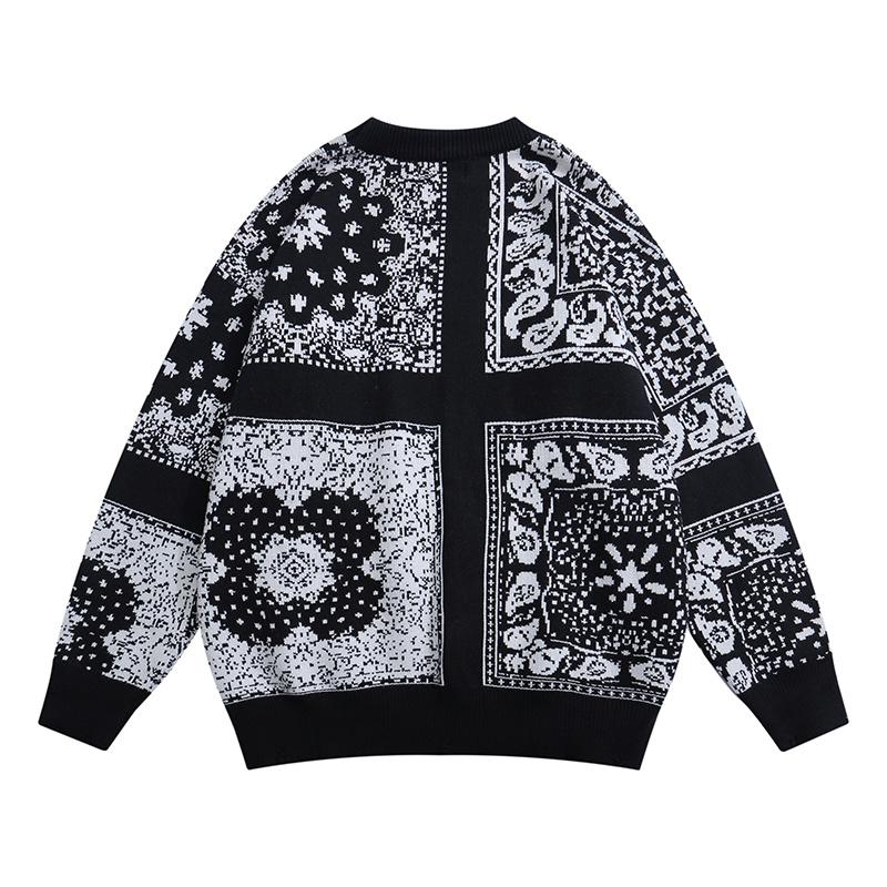 Men's Sweaters With Autumn Mended Men Cashmere Pattern Retro Casual Sweater Ethnic And Women Jacket Full Print Large Size Clothes, White;black
Men's Sweaters With Autumn Mended Men Cashmere Pattern Retro Casual Sweater Ethnic And Women Jacket Full Print Large Size Clothes, White;black