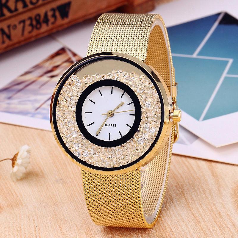 Wristwatches Women Watches Romantic Wrist Watch Stainless Steel Rhinestone Designer Top Brand Ladies Clock Gifts For Zegarek Damski, Silver
Wristwatches Women Watches Romantic Wrist Watch Stainless Steel Rhinestone Designer Top Brand Ladies Clock Gifts For Zegarek Damski, Silver
